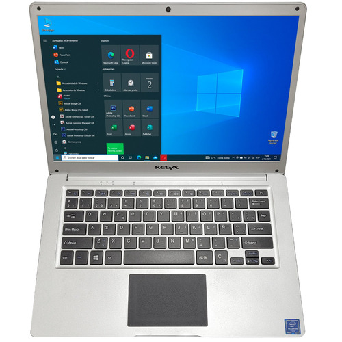Imagen 1 de 7 de Notebook Kelyx Kl3350 Gris 14 , Intel Celeron N3350 4gb De Ram 64gb Ssd, Intel Hd Graphics 1920x1080px Windows 10 Home