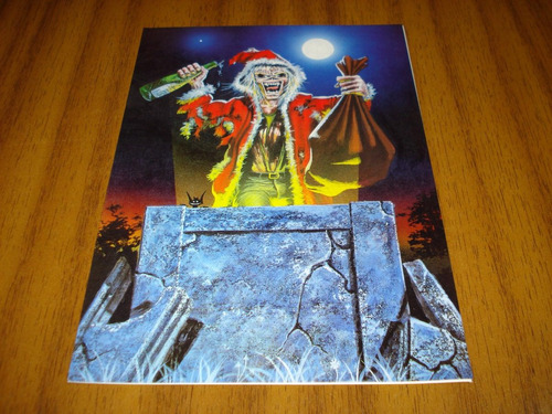 Tarjeta Navidad Iron Maiden / No Prayer For The Dying