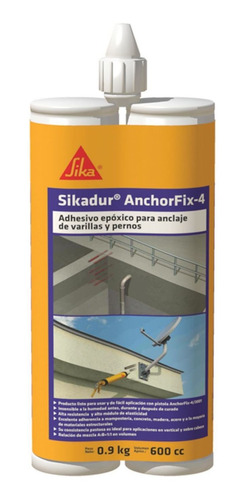 Sikadur Anchorfix-4 Adhesivo De Anclaje De Varillas Y Pernos