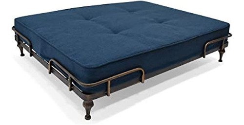 Cama Industrial Para Mascotas, Color Azul Marino 70x91x22cm