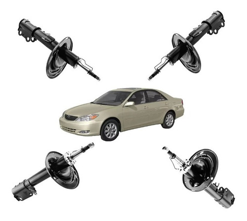 Kit Amortiguadores Toyota Camry 2004 2005 2006 Alta Calidad