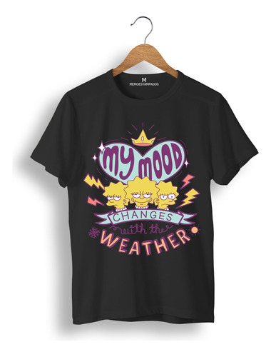 Remera: My Mood Changes Memoestampados