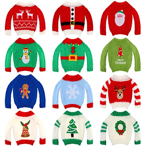 12 Piezas De Accesorios De Duende Navideño, Ropa De Du...