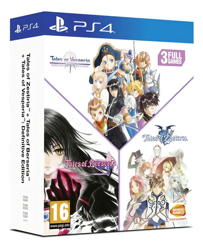 Jogo Tales Of Vesperia Definitive Edition Trilogia Ps4