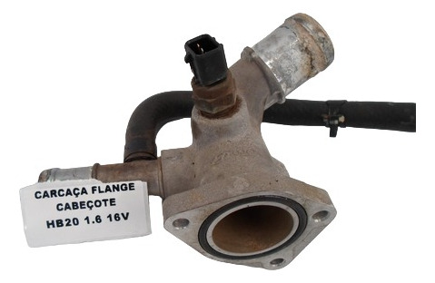 Carcaça Flange Água Cabeçote Hb20 Cerato Vc6 1.6 16v