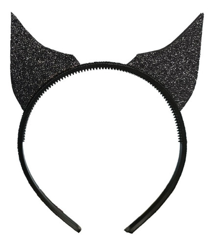 Diadema Orejitas Gato Sexy Gatubela Disfraz Halloween Glitte