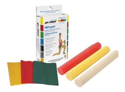 Kit Bandas Elasticas Y Barras Flexibiles De Mano Res. Ligera