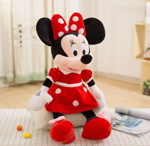 Mickey Mouse Peluche, Mitch De Minnie - 65cm