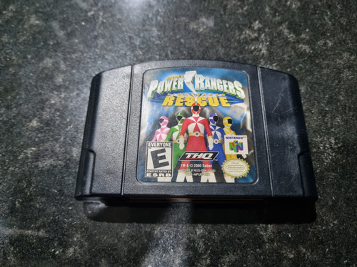 Juego Nintendo 64 Power Rangers Lightspeed Rescue