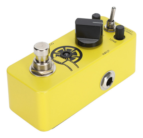 Pedal Boost Vintage Overdrive Y True Bypass Normal De 2 Modo