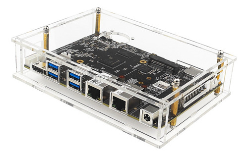 Para Placa De Desarrollo Bananapi Bpi-f3, Funda Y Ventilador