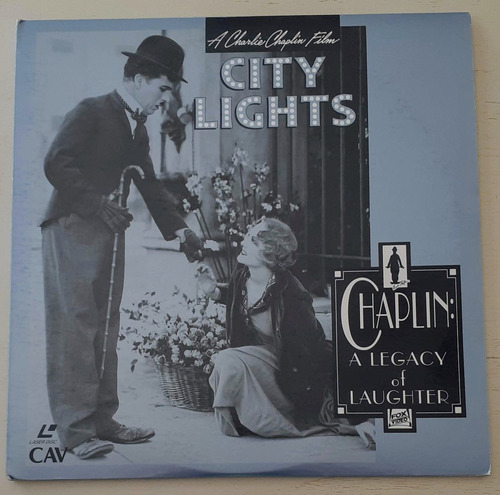 Laserdisc City Lights Charlie Chaplin (Usado)
