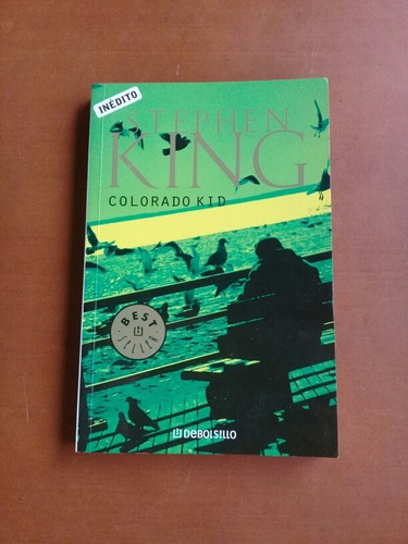 Libro Fisico Novela Colorado Kid. Stephen King. Misterio