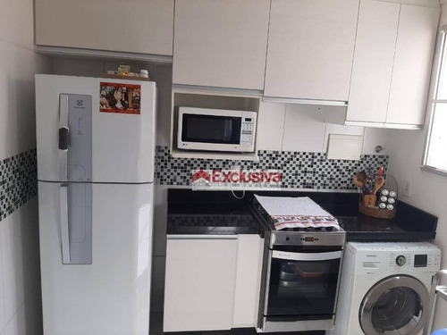 Apartamento À Venda, 42 M² Por R$ 230.000,00 - Vila Monte Alegre V - Paulínia/sp - Ap0777