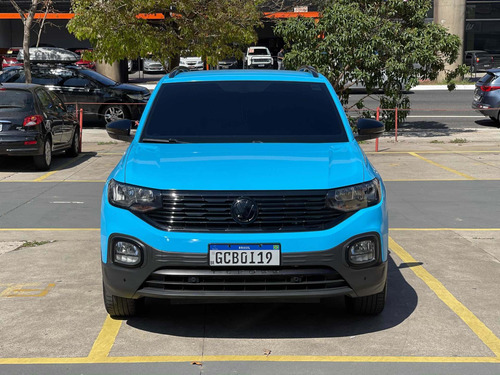 Imagem 15 de 15 de Volkswagen T-cross 2020 1.4 Highline 250 Tsi Aut. Azul Bebe