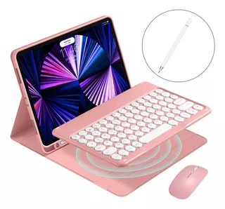 Funda Teclado Mouse+lápiz Para iPad Pro11/ Air 5/air 4 10.9