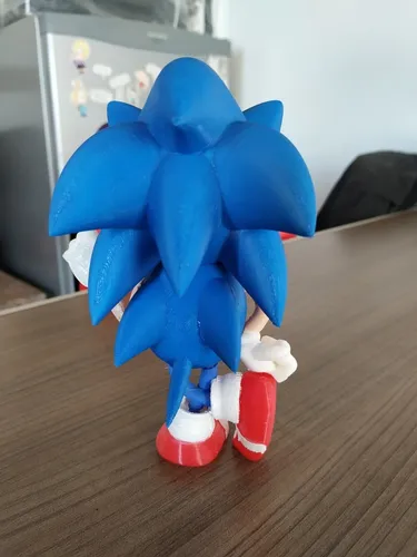 Figura Sonic Decoración Para Tortas Exposición