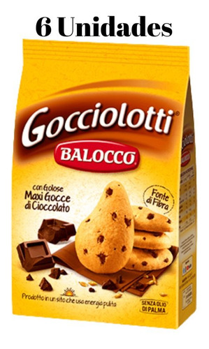 6 Pack Galleta Gocciolotti Balocco De 350g