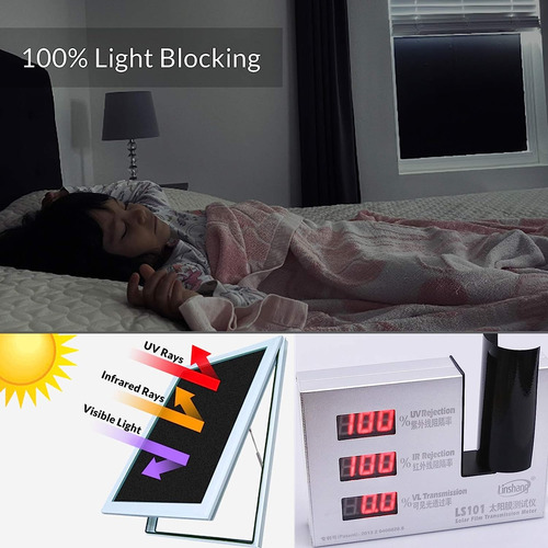 Película Para Ventanas Velimax, Anti Rayos Uv, 4 X 0.45 Mts