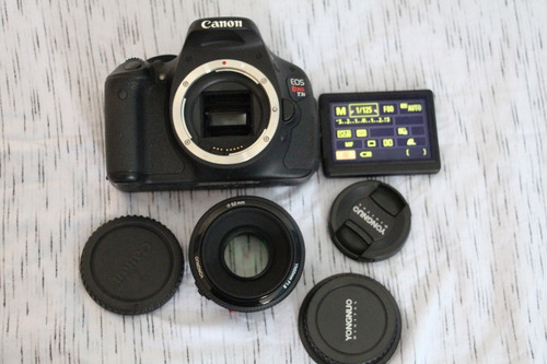 Canon T3i 600d Com Lente 50mm. A Vista 1499.