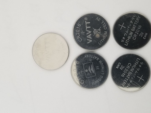 Pilas Bateria Cr2016 Tipo Boton Littio 3 Volt 50pzs