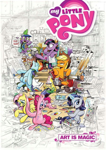My Little Pony: Art Is Magic!, Vol. 1 (mlp Art Is Magic), De Mebberson, Amy., Vol. 1. Editorial Idw Publishing, Tapa Blanda En Inglés