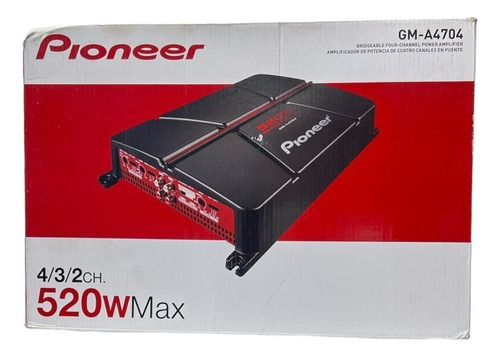 Pioneer Original Amplificador De 4 Canales Gm-a4704