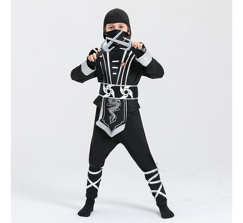 Disfraz De Samurái Ninja Para Niños, Disfraz De Ninja
