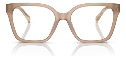 Armação Óculos De Grau Ralph Ralph Lauren Ra7158u 6147 55 Cor Bege Rosa-opala/striped Rose Bege