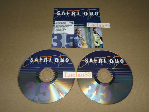 Safri Duo All The People Rise Knock 2005 Universal 2cds (Usado)