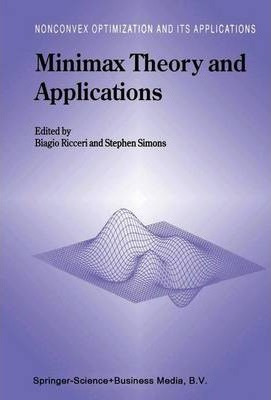 Libro Minimax Theory And Applications - Biagio Ricceri