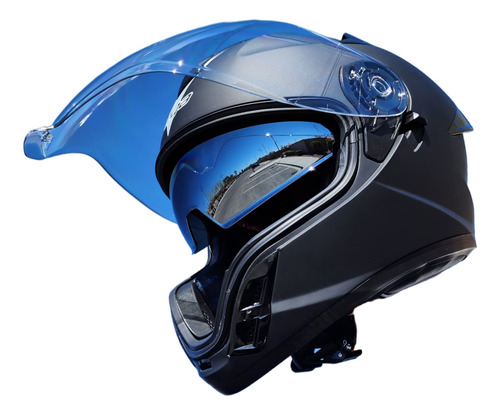 Vega Air Gpx Casco De Cara Completa Negro Mate Talla L