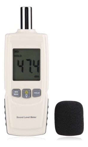 Medición De Decibeles De Presión De 30-130db Lcd Digital Rui