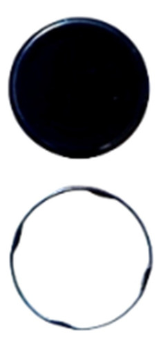 200 Tapas Frasco Axial 63 Mm Negras -con Envio