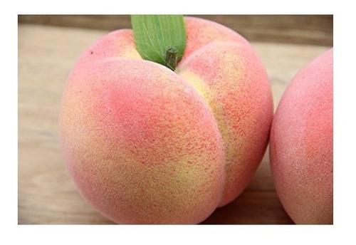 Jugosas Melocotones Artificiales De La Simulación Frutas Fal
