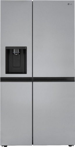 LG - 27.2 Cu. Ft. Side-by-side Refrigerator With Spaceplus 