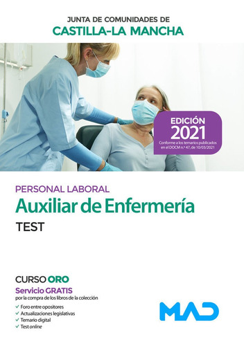 Libro Auxiliar De Enfermeria Personal Laboral D - 7 Edito...