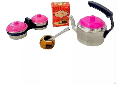 Mi Cocinita Cocina Chica Piezas Aluminio Cime Sharif Express Color