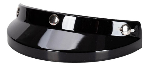 Retro Visor Peak 3 Snap For Cascos Con 3 Botones Semicascos