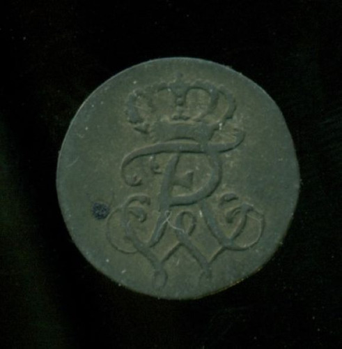 Prusia Alemania Moneda De Plata Baja Pfeenig 1799 A Km#373