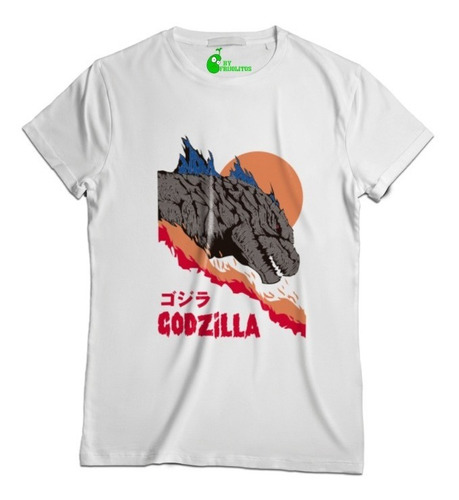 Playera Godzilla Kaiju Basica By Frijolitos