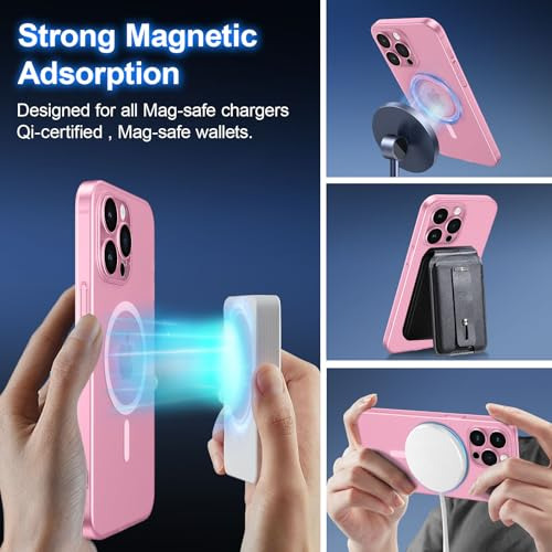 Funda Para iPhone 15 Pro Max 6.7 PuLG Matte Rosa 6.7 PuLG Pi
