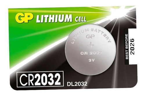 Batería Gp Lithium Cell 3v Cr2032 Megatronica