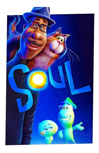 Pósters Película Soul - 2020 - 120x85 Cm