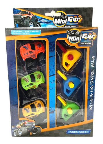 Mini Coche Pequeños Camiones Dia Del Niño 510-16