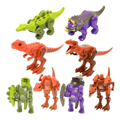 Dinobot Juguetes De Dinosaurio Qlt Para Niños 3-5, 4p Kqp