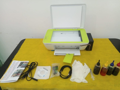 Multifuncional Hp 2135+bulk Montado+ Brindes+tintas+promoção