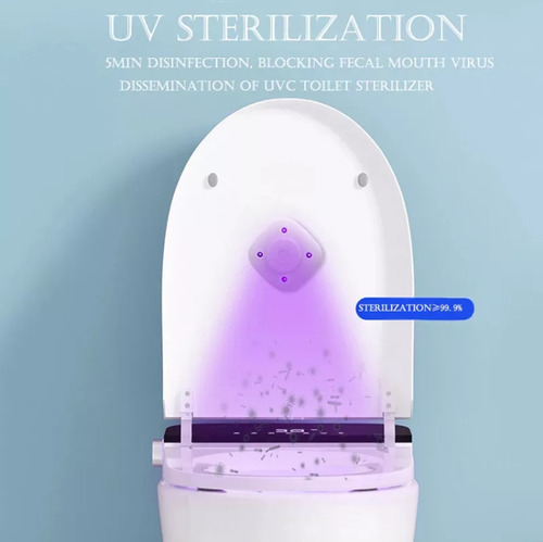 Lampara Led Uv Luz Ultravioleta Recargable Wc Esterilizador