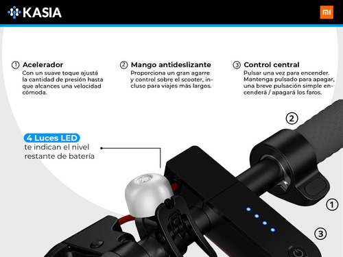 Monopatin Xiaomi Mijia M365 Internacional Foston Ahora12