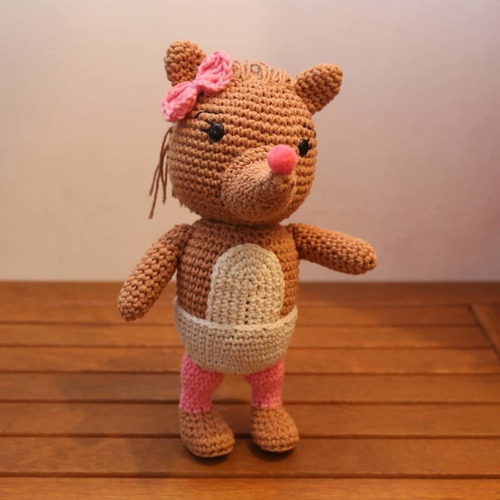 Amigurumi Verónica Minimalito Pakapaka Tejido Crochet